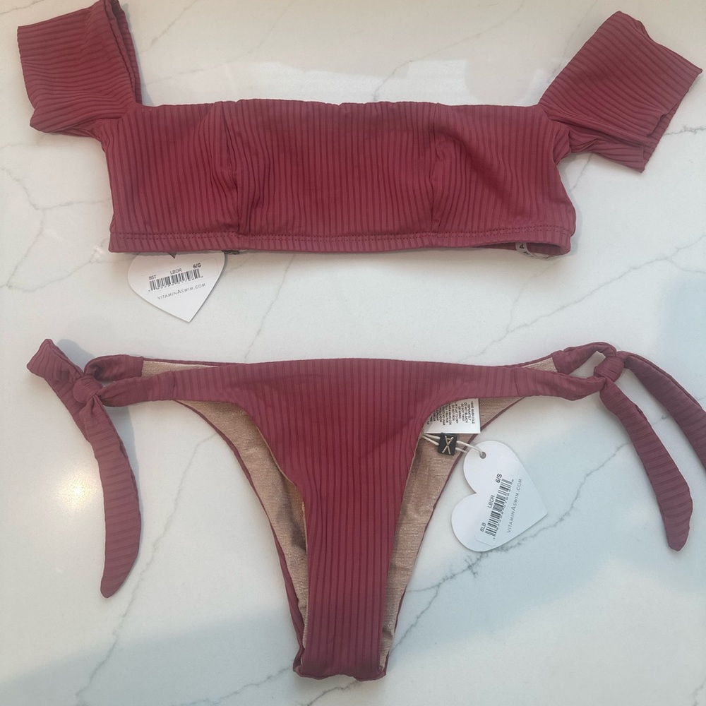 Vitamin A swim suit, new with tags size 6/S